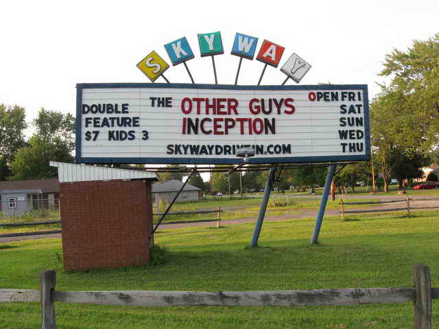 Skyway Twin Drive-In Theatre - 2013 Photo (newer photo)